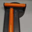 Firsgrill Burger Press 6.6" Round Heavy-Duty Cast Iron Smash Meat Steak with Wood Handle for Blackstone Weber Treager Griddle Grills (YPX) (Flate 6.5" Round & 4.3X8.3 Rectangle)