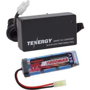 Tenergy 8.4V NiMH Flat Battery Pack w/Mini Tamiya Connector High Capacity 1600mAh Battery