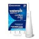 Waterpik Cordless Pulse 3100 Rechargeable Portable Water Flosser for Teeth, Gums, Braces Care and Travel with 2 Flossing Tips, Waterproof for Shower Use, ADA Accepted, WF-20 White