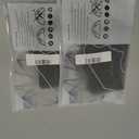 2 x Large Swimming Cap, Suitable for Men and Women, Specially Designed Swimming Cap, Suitable for Very Long and Thick Curly Hair and Braids, Keep Hair Dry (Black, L)