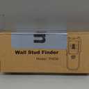 Stud Finder Wall Scanner - 5 in 1 Electronic Stud Detector with Upgraded Smart Sensor, Audio Alarm and HD LCD Display for the Center and Edge of Wood, AC Wire, Metal and Studs Detection(Frosted Black)