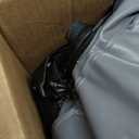 SereneLife Inflatable Bathtub with Bubble Massage Mat, Comes with a Matching Inflatable Pillow, Cup Holder & Remote Control for LED Lighting and Bubble Mat, Featured with Backrest and Armrests Support (White, Grey)