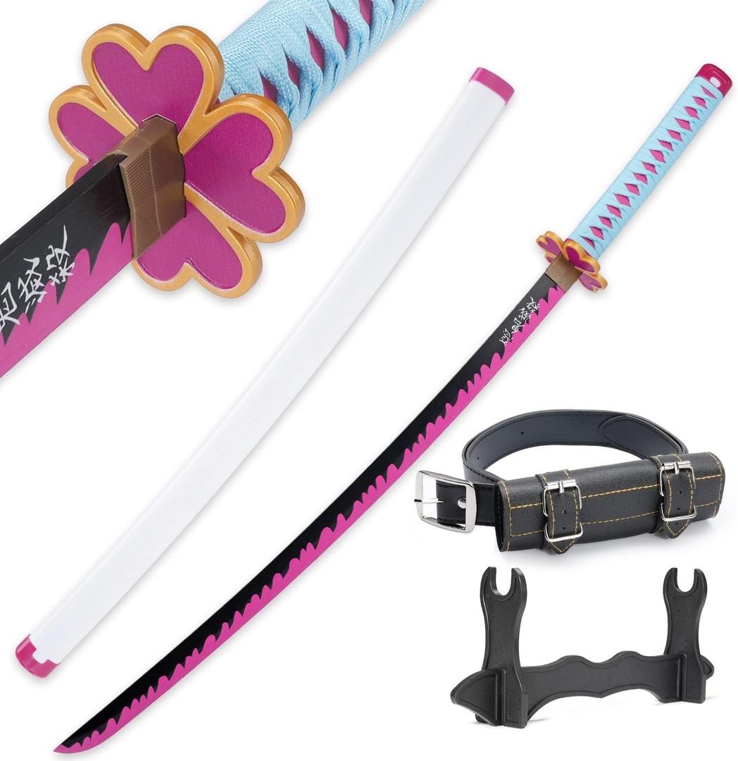 Cold Blade Anime Sword - 41 inches Anime Katana Replica with Belt and Stand - Durable Sword Perfect for Cosplay - Sword with Authentic Design