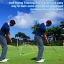 Golf Swing Trainer Golf Training Aid for Strength & Swing Speed, Golf Warm-up Stick for Tempo & Flexibility Training, Golf Training Club