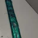 ZOCONE Tension Curtain Rod 51-148 In (4.25-12Ft), Long Outdoor Curtain Rod No Drilling for Patio Window, Adjustable Shower Curtain Rod for Bathroom, Never Rust, Tool-Free, Rod Diameter 1.26 In, Black