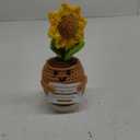 Handmade Positive Sunflower Crochet, Inspirational Gift for Women, Thoughtful Present from Daughter/Son, Sometimes You Forget You're Awesome, Birthday, Appreciation Coworker, Friend, Teacher Gifts