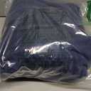 Turkuoise Soft & Absorbent Towel Robe, 100% Cotton Turkish Terry Cloth Kimono Bathrobes for Women (Medium, Navy)