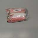 Humble Hilo Zari Weave Scarf Handmade Luxury Shawl Scarf Wrap Multicolor with Metallic Sequins (White and Light Red)