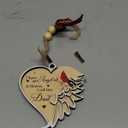 Hyturlte Dad Memorial Ornament  Cardinal Christmas Ornament for Loss of Father  I Have an Angel in Heaven I Call Him Dad  Sympathy Remembrance Gifts, in Memory of Father Ornament Decoration