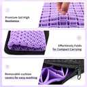 AceOrbit 3 Pack Gel Seat Cushion for Long Sitting Pressure Relief Gel Chair Cushions for Hip Pain, Soft & Breathable Comfy Cushion for Office Chair, Wheelchair & Car