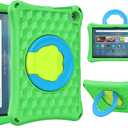 10 inch Tablet case for Kids.(2023/2021 Release).Light Weight Anti Slip Shockproof Kids Friendly Case(Incompatible with iPad Samsung TCL 10in Tablet). (Green)