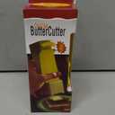 One Click Stick Butter Cutter with Stainless Steel Blade, Yellow