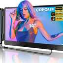 2023 Upgraded S1 14 Portable Monitor for Laptop Screen Extender Monitor 1080P FHD IPS Dual Laptop Monitor Extender Plug and Play Type-C/HDMI for 13-17.3inch LaptopWindows,Mac,Android, Dex