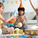 2 x 48 Sheets Animals Make a Face Sticker Sheets for Kids Todders Activities, Make Your Own Stickers for Kids Birthday Party Favor Supplies Craft (Green)