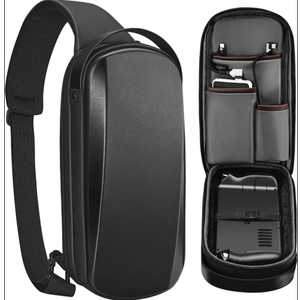 20 Pack of Carrying Case for Steam Deck Console & Accessories, Shockproof Hard Shell Protective Crossbody Shoulder Chest Backpack with Pockets Fit Console for Travel and Home Storage