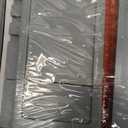 Yirilan Bamboo Bathtub Tray Caddy, 1 or 2 Person Expandable Wooden Bathroom Tray, Luxury Bamboo Bathtub Expandable, Bath Tub Table Caddy with Extending, Grey