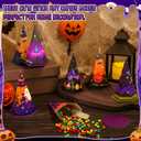 Ctosree 36 Pcs Halloween Treat Boxes Cone Halloween Boo Candy Box Bulk Pumpkin Ghost 6 Patterns Goodie Cookies Snack Boxes for Kid Trick or Treat School Party Favor Supplies Decoration (Spooky)