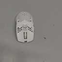 SM600 White Wireless Gaming Mouse,8000 DPI Tri-Modes BT5.1/Type-C Wired/2.4G Wireless Mouse with 2 Side Buttons, Programmable Macro Gamer Mouse with RGB Light for Laptop/PC/Mac