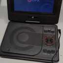 GPX PD701B PD701B Standard Portable DVD Player with 7-in. Swivel Screen and Remote