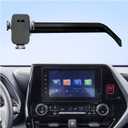 Car Phone Holder for Highlander 2020-2025 Accessories,12.3-inch Screen Fixed Clip,Ultra-Stable Clip with Anti-Shake,360 Rotation Smart Phone Mount