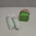 Mini Karaoke MachinePortable Bluetooth Karaoke Microphone, Singing Speaker with 2 Wireless Mic and Light Kids Adults, Christmas Birthday Gifts for Girls Boys Family Home Party(Green)