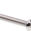 Prime-Line 9004329 Machine Screw, Round Head, Slotted/Phillips Combo, #10-32 X 1-1/4, Grade 18-8 Stainless Steel, Pack of 100