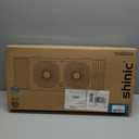 shinic 3-Speeds Window Fan with 180+90 Rotatable Fans, Manual Reversible, Vertical Window Fan with Rigid & Accordion Expanders, Width Adjustable (21.65" to 33.27"), Ideal for Home, Kitchen, Bedroom