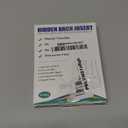 Plantar Fasciitis Relief Arch Support Insert Soft Gel Arch Pad Adhesive Orthotic Shoe Insole for Flat Feet & High Arch Support Cushions for Flats Sandals Trim to Fit - 2 Pairs (Med Arch-1CM/0.4", Clear)