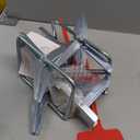 2 Pack Mole Traps,Galvanized Steel Scissor Trap,Reusable Mole Trap Killer,Easy Set Mole Eliminator Trap for Lawns