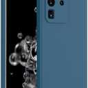 Pack of 2 WOGROO for Samsung Galaxy S20 Ultra Case Dark Blue, Scratch Resistant with Soft Touch, Slim Thin Phone Cover for Samsung Galaxy S20 Ultra
