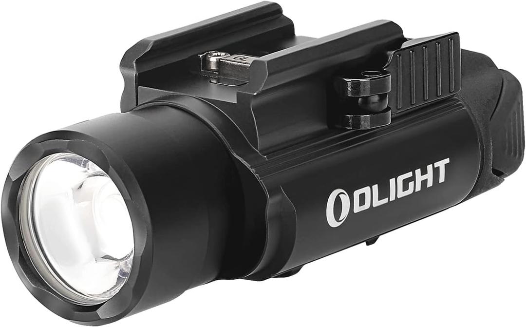 OLIGHT PL-Pro Valkyrie 1500 Lumens Rechargeable Weaponlight Rail Mount Tactical Flashlight with Strobe (Black)