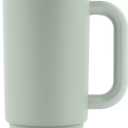 Ello Port 30oz Tumbler with Carry Loop & Integrated Handle | Vacuum Insulated Stainless Steel Reusable Water Bottle Travel Mug | Leak Proof Lid | Flexible Straw | BPA-Free | Dishwasher Safe | Sage