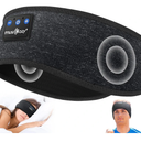 MUSICOZY Sleep Headphones Bluetooth 5.4 Headband, Wireless Earphones Music Sleep Earbuds Sleeping Eye Mask with HD Stereo Speakers for Workout Running Travel Yoga, Ideal Gifts for Men Women Mom Dad