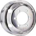 Aluminum Truck Wheels 16x5.5 6x205mm Forged Aluminum Rims 3500 Mirror Polished 1 PC