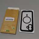 Miracase for iPhone 17 Case 6.3'', Full-Body Bumper Military Drop Protection Outdoor Phone case with Built-in Glass Screen &Camera Control,Easy Installation,No Gap,Compatible with MagSafe,Black