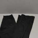 Sunzel Flare Leggings, Crossover Yoga Pants with Tummy Control, High Waisted and Wide Leg, No Front Seam Black Small