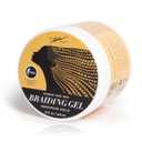 The Hair Shop Braiding Gel, Maximum Extreme Hold to Smooth & Tame Frizz, Made w/Herbal Leaf Extract for No Flakes or Drying, Adds Shine & Holds Braids, Locks, Cornrows, & Twists (15 fl oz)