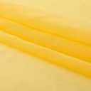 Butter Yellow Sheer Curtains 72 Inches Long Semi Faux Linen Yellow Sheers Curtain for Bedroom Living Room Girls Kids Room 2 Panels 52x72 Inch Length Gold