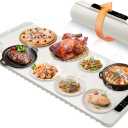 Warming Mat for Food Extra Large, 36"x 16" Food Warming Mat for Countertop, Warming Trays for Buffets Party, Food Warmers for Parties Buffet with 11 Level Adjustable Temperature and 10 Hours Timer