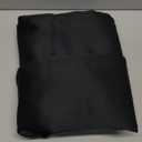 NICETOWN Room Separating Divider Curtain Screen Partition, Function Thermal Blackout Noise Reducing Curtain, Sliding Door Insulated Drape for Patio, Black, 8.3ft Wide x 9ft Long