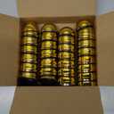 Bvrbaory 30 Pcs Gold Easter Eggs,2.3" Bulk Plastic Metallic Empty Easter Eggs,Fillable Shiny Golden Easter Egg for Easter Hunt Supplies,Basket Stuffers,Party Favor