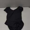 Capezio girls Short Sleeve Leotard - Girls Large