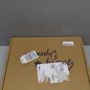 60-Inch Cable Sweater Knit Christmas Tree Skirt with Wooden Toggles, Burgundy