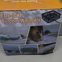 SprintGy Floating & Submersible Pond Heater, 500W Pond Heaters for Outdoor Ponds with Fish, Thermostat Control Pond Deicer with Indicator Lights, Koi Pond Stock Tank Water Trough Heater for Winter