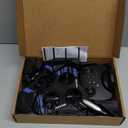 Lovovia Foam Remote Control Airplanes, RC Planes with Light, RC Airplane Fighter Jet for Kids Adults 8-16, 360° Flip, Stunt Roll, Drones for Kids 8-12, Airplane Toy Gifts for Kids Boys(Blue)