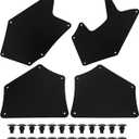 Tutor Auto Splash Guard Fender Liner Shields with Clips Compatible with 2007-2020 Toyota Tundra Sequoia - Replaces 537370C030 537360C030
