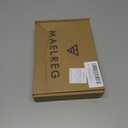 M MAELREG Golf Shirts for Men Short Sleeve Heather Jacquard Textured Stretch Moisture Wicking Performance Mens Polo Shirts (XL)