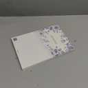 AUDREE 50 Set Thank You Cards with Envelopes (3.5x5) - Gold Foil Elegant Blue Floral Thank You Cards with Matching Adhesive Envelopes - Perfect for Wedding, Bridal Showers, Baby Showers, All Occasion