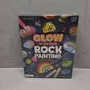 Dan&Darci Kids Rock Painting Kit - Glow in The Dark - Arts & Crafts Gifts for Boys and Girls Ages 6-12 - Craft Activities Kits - Creative Art Toys for 6, 7, 8, 9, 10, 11 & 12 Year Old Kid