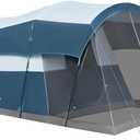 Portal 6 Person Instant Camping Tent with Screen Porch, Easy Set-up Waterproof Large Tunnel Tent, PFAS-Free Family Outdoor Big Tents for Camping, Backyard